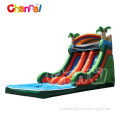 2015 Funny Plam Tree Inflatable Water Slide
